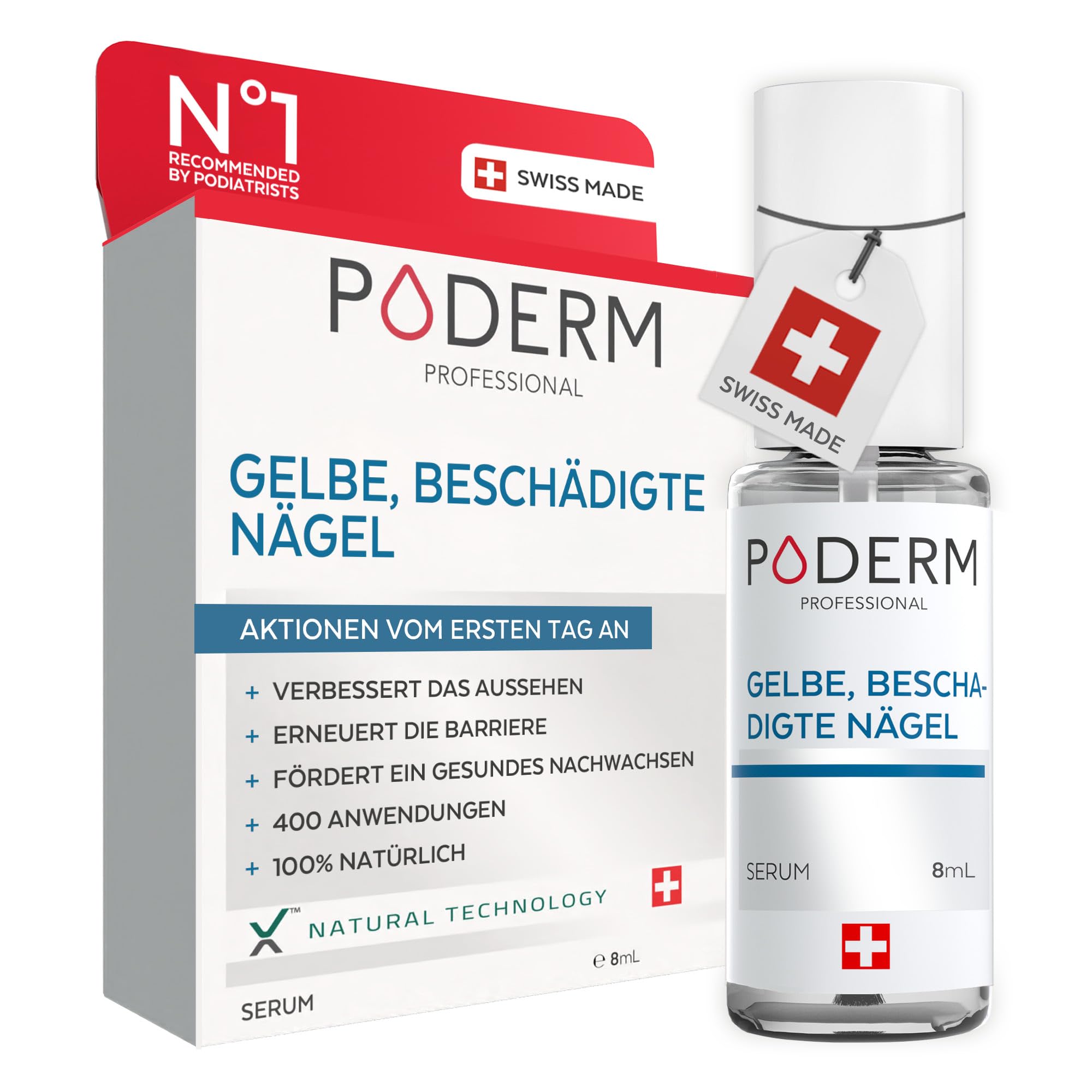 71-UnXG9NrL._SY2000_.jpg PODERM Nagelpflege-Serum mit pflanzlichen Ölen – Intensivpflege für verfärbte Nägel – Bild 1