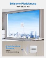 ECOVACS WINBOT Mini 2 Fensterputzroboter – Intelligente Fensterreinigung für schmale Fenster – Bild 7