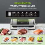 Bonsenkitchen Vakuumiergerät VS5100 – 15 L/min Hochleistungs-Vakuumierer mit Schneider – Bild 6