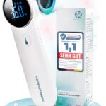 HIMMELSHAUCH MEDICAL 3-in-1 Infrarot-Fieberthermometer – Ohr & Stirn für Babys & Erwachsene