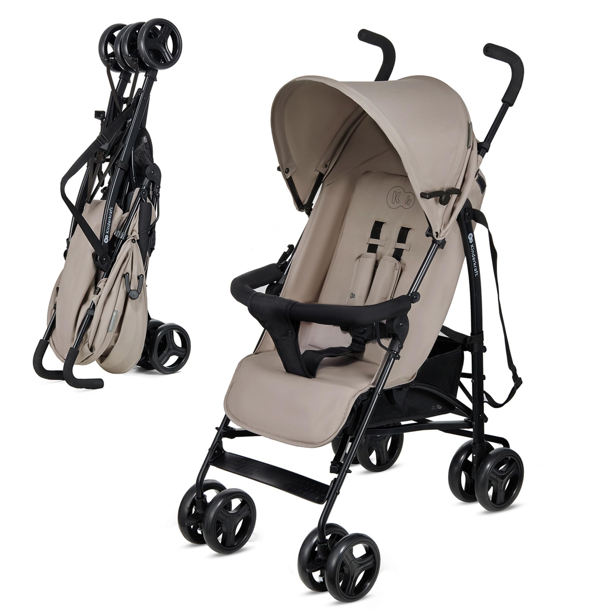716h4M3g8UL._SY2000_.jpg Kinderkraft TIK Leichtgewicht-Buggy 6,5kg – Kompakter Kinderwagen für Unterwegs – Bild 1