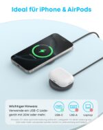 Anker Zolo Magnetisches Ladepad 2er-Pack – 15W Qi2 Schnellladung für iPhone – Bild 7
