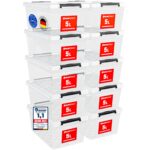 10er Set 5L Aufbewahrungsboxen mit Deckel – BPA-frei & lebensmittelecht von ATHLON TOOLS