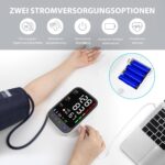 WAJ Blutdruckmessgerät Oberarm mit grosser Manschette – Digitales Messgerät für zu Hause – Bild 4