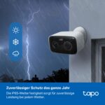 Tapo C400 Akkukamera Aussen – 1080p HD mit Farb-Nachtsicht & Personenerkennung – Bild 7