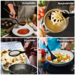 Homikit 12-teiliges Silikon Küchenhelfer Set – Hitzebeständige Kochutensilien mit Halter – Bild 6