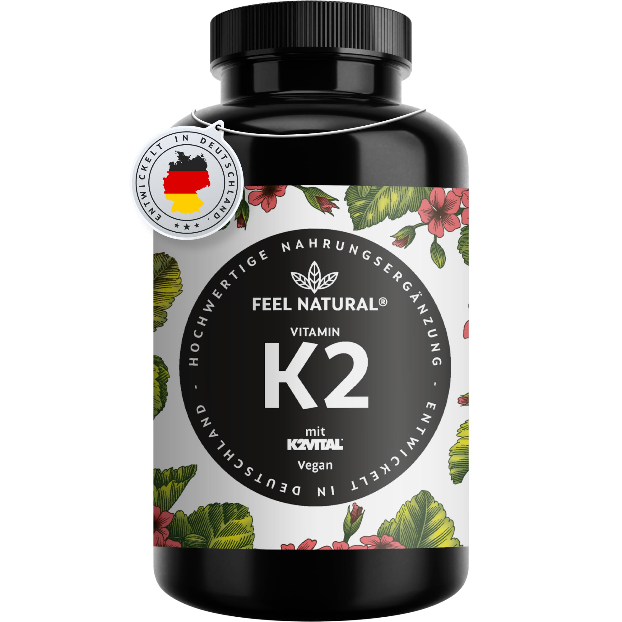 71FmxaK7BIL._SY2000_.jpg Vitamin K2 MK7-365 Kapseln 200µg – Knochengesundheit mit K2VITAL® für ein Jahr – Bild 1