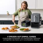 Ninja Double Stack XL 9,5L Heißluftfritteuse – Doppelkorb für 8 Personen – Bild 2