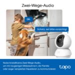 Tapo C230 Überwachungskamera 3K 5MP – 360° Schwenkbereich mit KI-Erkennung für innen – Bild 5