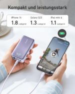 Anker PowerCore 533 Powerbank 10.000mAh mit 30W Power Delivery – Schnellladung für iPhone & MacBook – Bild 4