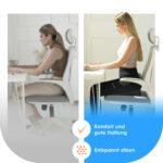 Sitzkeilkissen Auto von DYNMC you – Ergonomische Rückenstütze für aufrechte Sitzhaltung – Bild 3