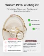 Nuliie JoyFlow Pro Tragbare Milchpumpe – Freihändig, leise & BPA-frei (2er-Pack) – Bild 2