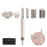 Shark FlexStyle 5-in-1 Luftstyler & Haartrockner mit Coanda-Technologie – Styling ohne Hitzeschäden, 1400W, Champagner HD446SLEU