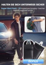 Samfolk RFID Autoschlüssel Faraday Box & Tasche 2er Set – Keyless-Diebstahl-Schutz – Bild 6