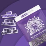 Medusafilters 250er Aktivkohlefilter 6mm Slim – Kokos-Aktivkohle Made in Germany – Bild 2