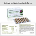 amitamin Leber + Mariendistel Komplex – 120 vegane Kapseln mit Silymarin & Cholin – Bild 5