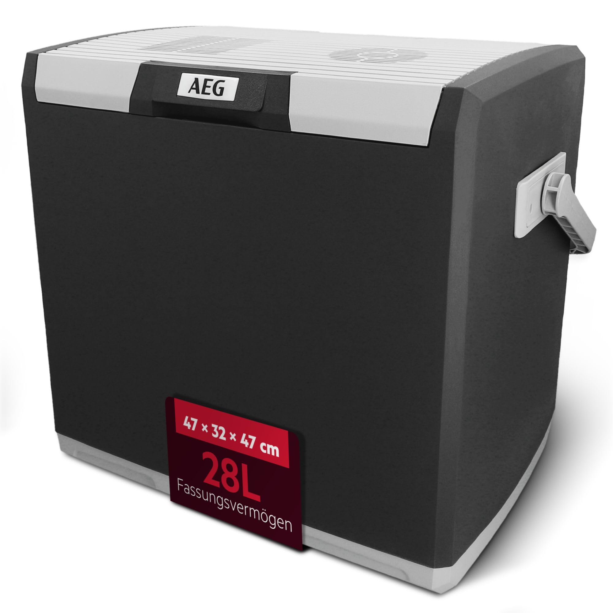 71ZzMTo1wL._SY2000_.jpg AEG Thermoelektrische Kühlbox KK 28 – 28 Liter Reisekühlbox mit 12V/230V für Auto & Camping – Bild 1