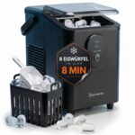 Sommertal EM12S Eiswürfelmaschine – 12 kg/24h Eisproduktion für Küche & Büro
