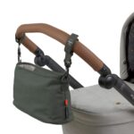LÄSSIG Kinderwagen Organizer Dark Olive – Praktische Befestigung für alle Essentials – Bild 4