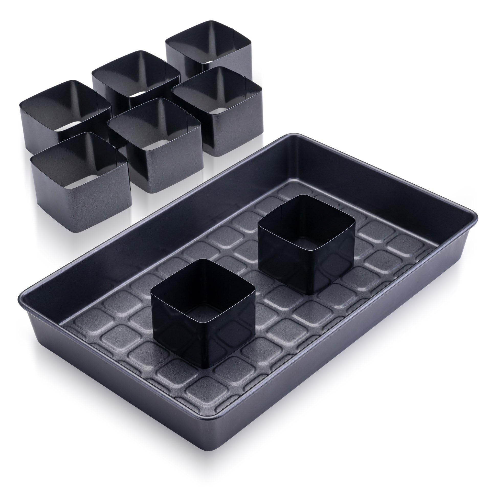 71dvaRkC7iL._SY1920_.jpg Zenker Zahlen- und Buchstaben Backform-Set 9-teilig – PFAS-freie Backformen für kreative Kuchen – Bild 1