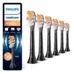 Philips Sonicare A3 Premium All-in-One Ersatzbürstenköpfe, 6er-Pack – Professionelle Zahnreinigung