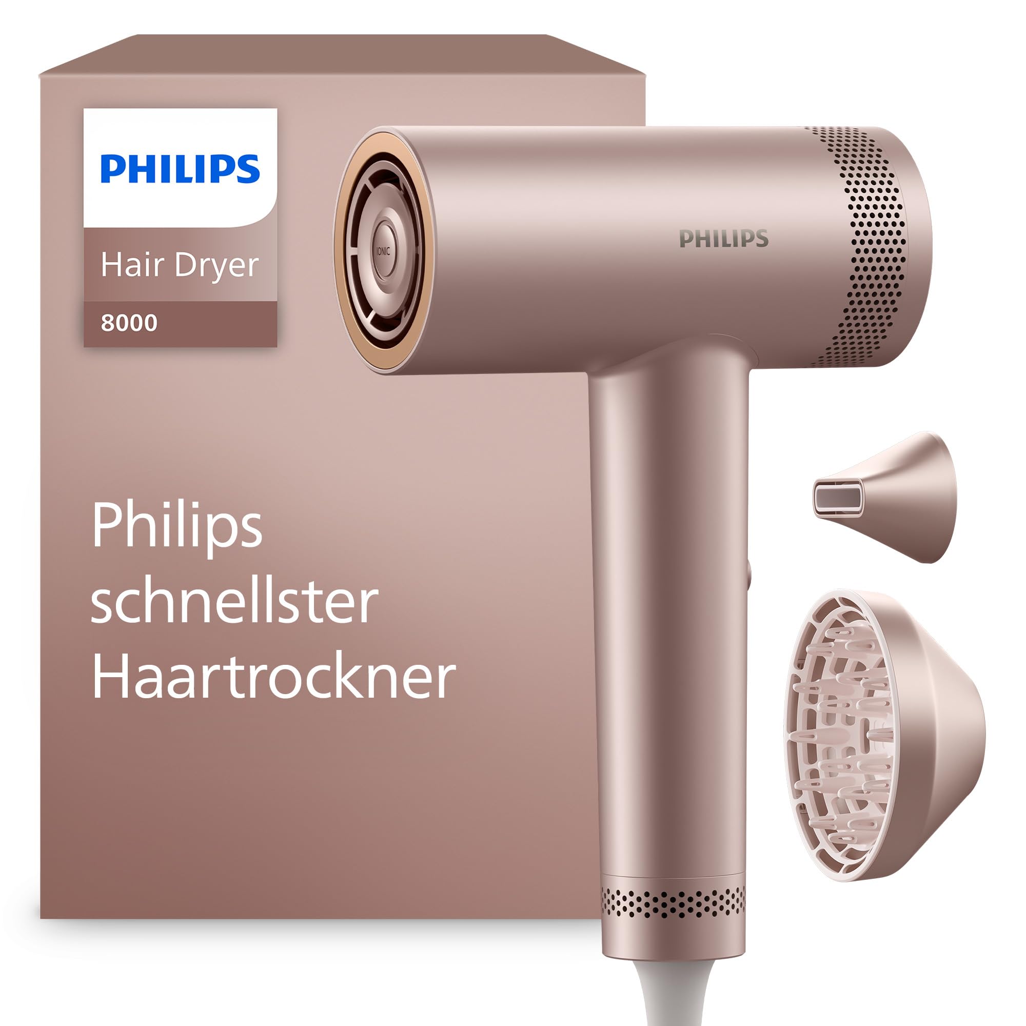 71hhHsBzXfL._SY2000_.jpg Philips Haartrockner Series 8000 – Hochgeschwindigkeits-Ionenföhn mit ThermoShield Advanced & DC-Motor – Bild 1