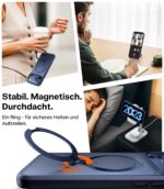 TORRAS Ostand Q3 Spin iPhone 17 Pro Hülle – 360° Ständer mit MagSafe & Militärschutz – Bild 8