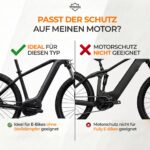 Wheeloo E-Bike Motor Schutzhuelse – Universaler Transportschutz fuer Bosch, Shimano, Yamaha – Bild 2