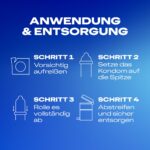 Durex Gefühlsecht Extra Feucht Kondome 30er Pack – Dünne Präservative mit Silikongleitgel – Bild 7