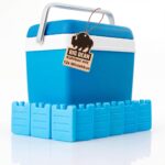 BigDean Kühlbox 24 Liter mit 12 Kühlakkus – Passive Kühlung bis 11 Stunden