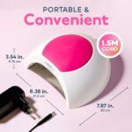 SUNUV SUN2C UV LED Nagellampe mit 365 nm & 405 nm Doppelwellenlänge – Profi Nageltrockner für Maniküre & Pediküre – Bild 3