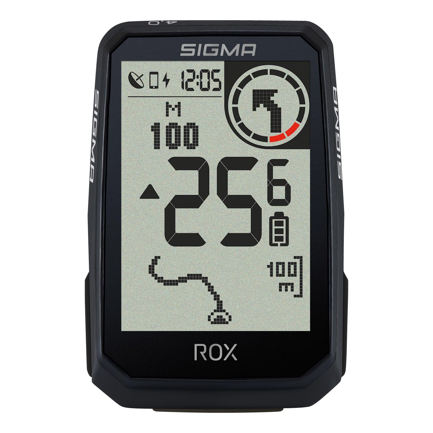 71u73ax9BiL._SY1500_.jpg SIGMA ROX 4.0 Endurance GPS Fahrradcomputer – 41h Akku & 30 Funktionen mit Navigation – Bild 1