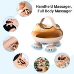 arboleaf Kopfmassagegerät elektrisch IPX7 wasserdicht – 8 Massageköpfe & 3 Modi – Bild 6