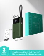 INIU 45W Power Bank 20000mAh mit integriertem USB-C Kabel – Schnellladen für Outdoor – Bild 8