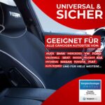 fixcape Neoprene Autositzschoner Vordersitze – Wasserdicht & Universal für alle Modelle – Bild 2
