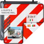 Prowiste Warntafel Fahrradträger – ECE R70 geprüft für Italien, Spanien & Portugal
