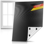 Xcelenze Verdunkelungsrollo 2m x 1,45m – 100% Lichtundurchlässig mit Mikrohafttechnologie