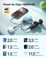 INIU 45W Powerbank 10000mAh mit USB-C – Schnellladung für iPhone & Samsung – Bild 4