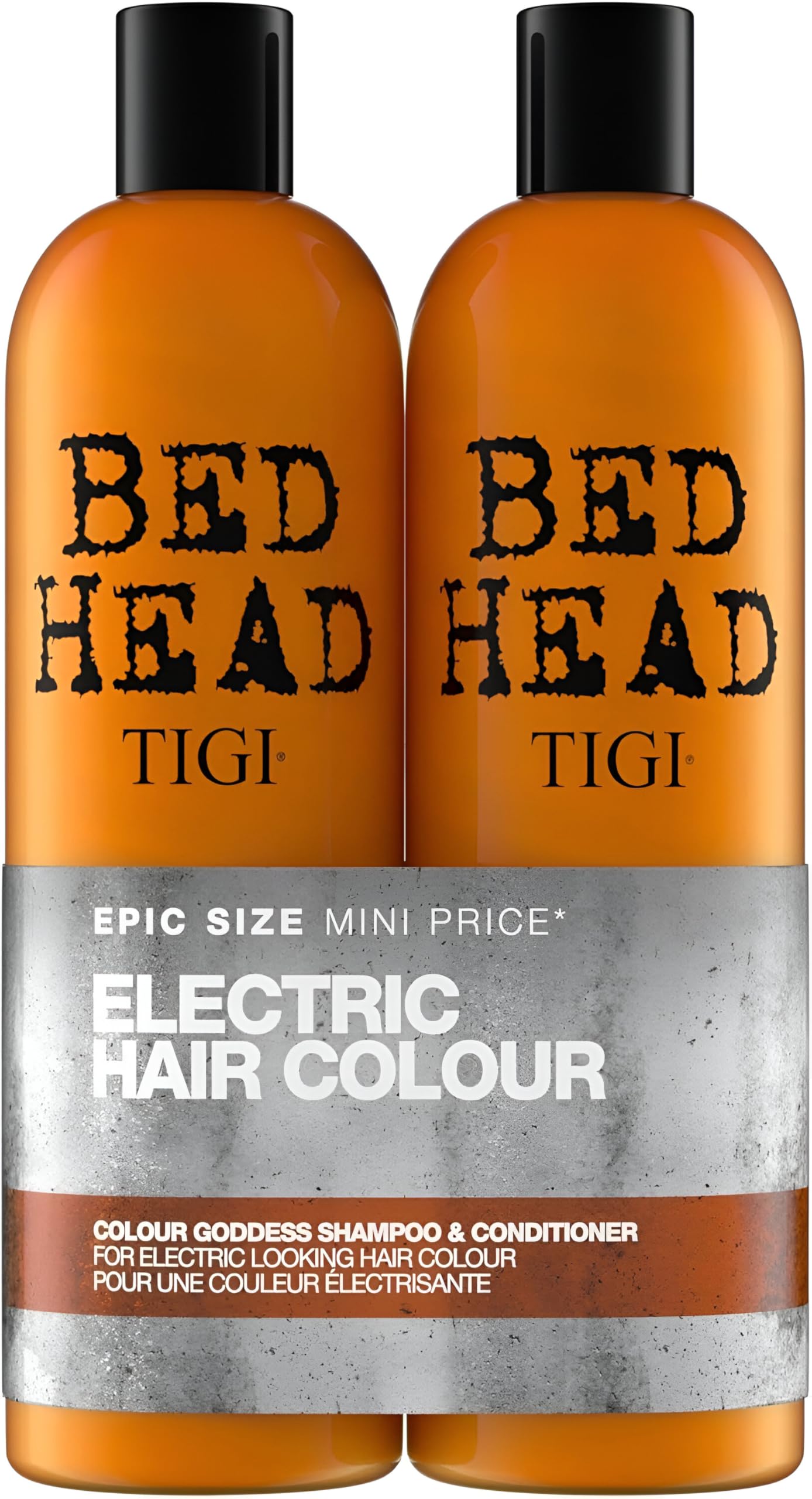 81FKCaRFFaL._SY2560_.jpg TIGI Bed Head Colour Goddess Set 2x750ml – Professionelle Farbpflege mit Keratin & Mandelöl – Bild 1
