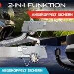 TRIBURG Anhängerschloss mit Rundschloss – Versicherungskonform & Diebstahlschutz für Anhänger – Bild 3
