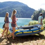 Intex Challenger 3 Schlauchboot 295 x 137 cm – 3-Personen Angelboot mit Zubehör – Bild 2