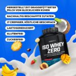 BioTechUSA Iso Whey Zero 1816g – Molkenprotein-Isolat mit 21g Eiweiß pro Portion – Bild 3