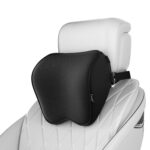 Crofy 2er-Set Autonackenkissen mit Memory-Schaum – Ergonomische Nackenstütze für sichere Autofahrten