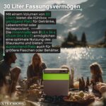 30 Liter Elektrische Kühlbox Steinborg – 2in1 Kühlen & Wärmen für Auto & Camping – Bild 5