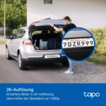 Tapo C51A 2K WLAN Überwachungskamera Aussen – 360° Schwenk mit Personenerkennung – Bild 9
