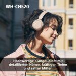 Sony WH-CH520 Bluetooth On-Ear-Kopfhörer – 50 Std. Akku & Premium Sound für Alltag – Bild 4