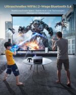 WiMiUS G2 4K Beamer mit Google TV 14.0 – 2200 ANSI Smart Projektor mit MEMC & Dolby Audio – Bild 9