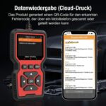 GQDGCU V519 OBD2 Diagnosegerät – Profi-Fehlerausleser für alle PKW nach 2000 – Bild 9