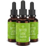 BitterLiebe® Original Bitterstoffe Tropfen 50ml – Hochdosierte Bittertropfen Made in Germany