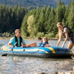 Intex Challenger 3 Schlauchboot 295 x 137 cm – 3-Personen Angelboot mit Zubehör – Bild 3